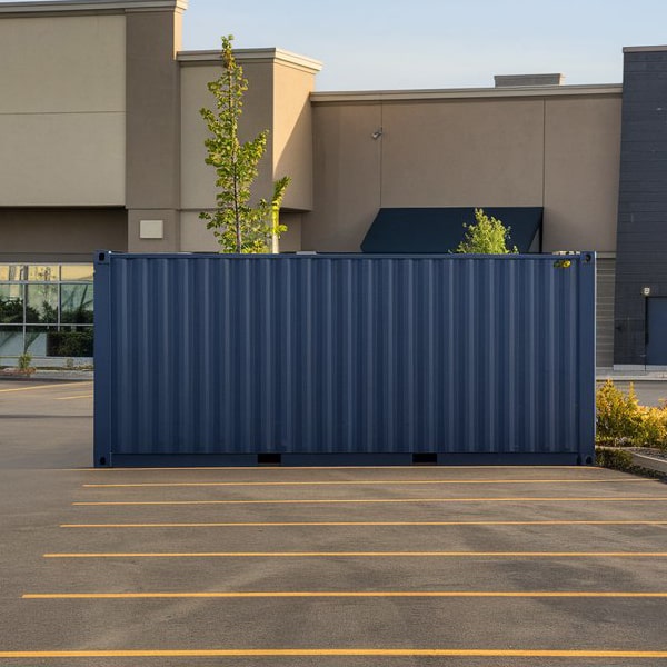 our commercial storage containers have few restrictions on what can be stored, but hazardous materials are not allowed